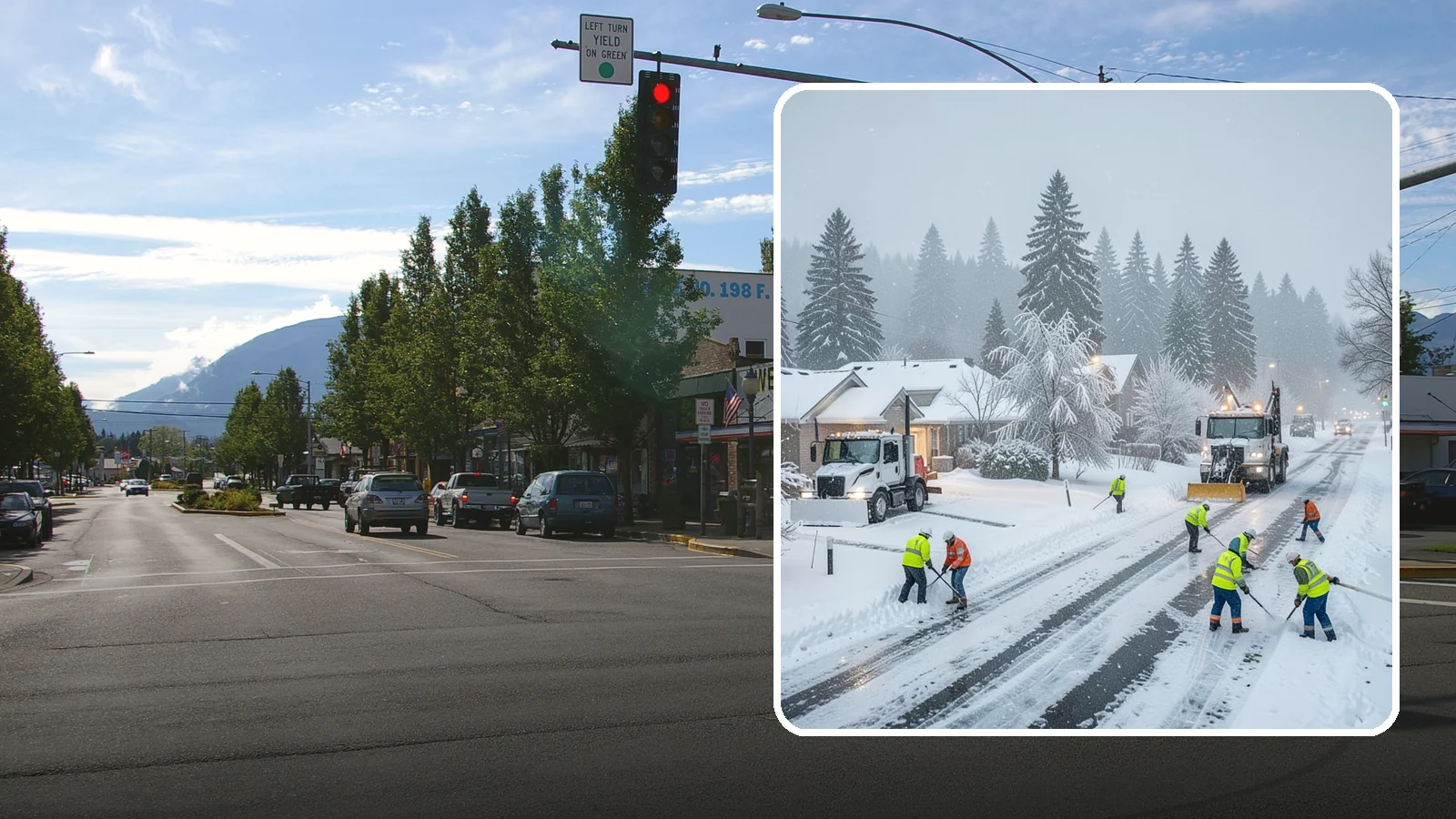 Winter Storm Cleanup in North Bend, King County, WA - After a winter storm passes, we handle the full cleanup so your driveway, lot, and walkways are clear and safe again.