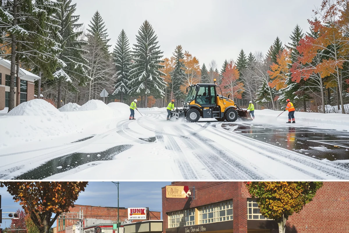 Winter Storm Cleanup in Puyallup, Pierce County, WA - Cleanup demand peaks in the days following each significant snowfall from late November through February.