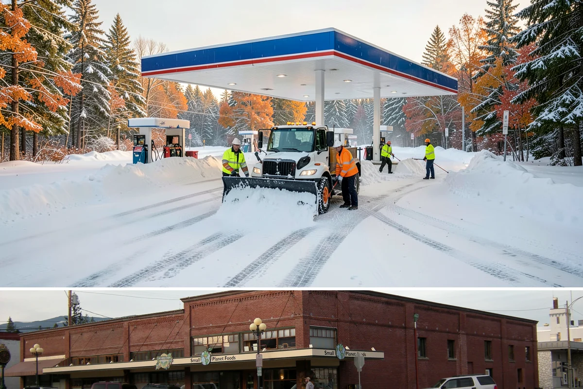 Winter Storm Cleanup in Sedro-Woolley, Skagit County, WA - Cleanup demand peaks in the days following each significant snowfall from late November through February.