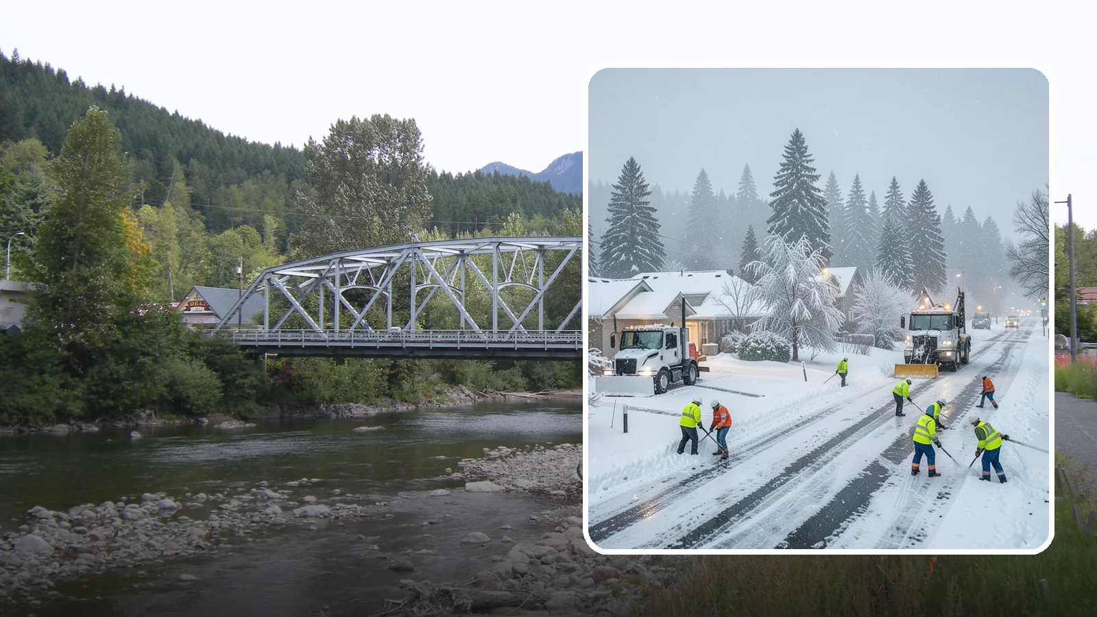 Winter Storm Cleanup in Skykomish, King County, WA - After a winter storm passes, we handle the full cleanup so your driveway, lot, and walkways are clear and safe again.