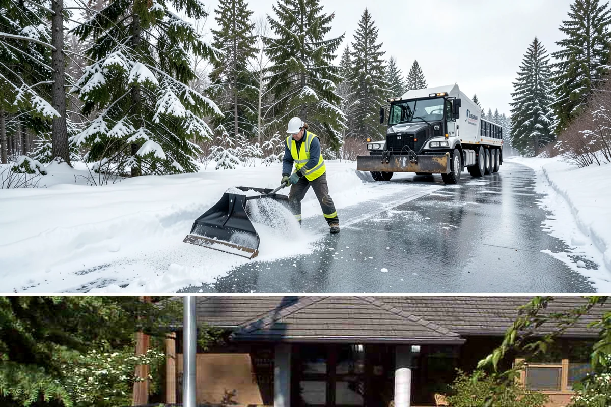 Winter Storm Cleanup in Yarrow Point, King County, WA - Cleanup demand peaks in the days following each significant snowfall from late November through February.