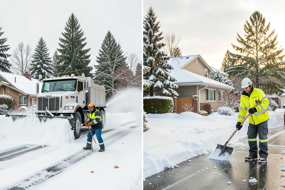 Winter Weather Consulting in Arlington, Snohomish County, WA - Conduct an on-site assessment of drainage, traffic, and risk points