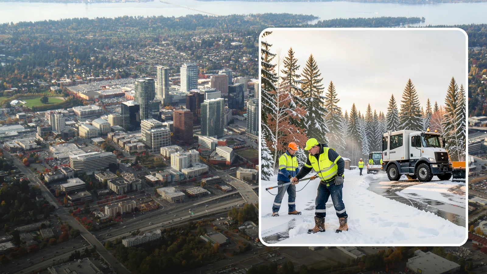 Winter Weather Consulting in Bellevue, King County, WA - We help Western Washington property owners plan for winter with site assessments, response strategies, and budgets tailored to...