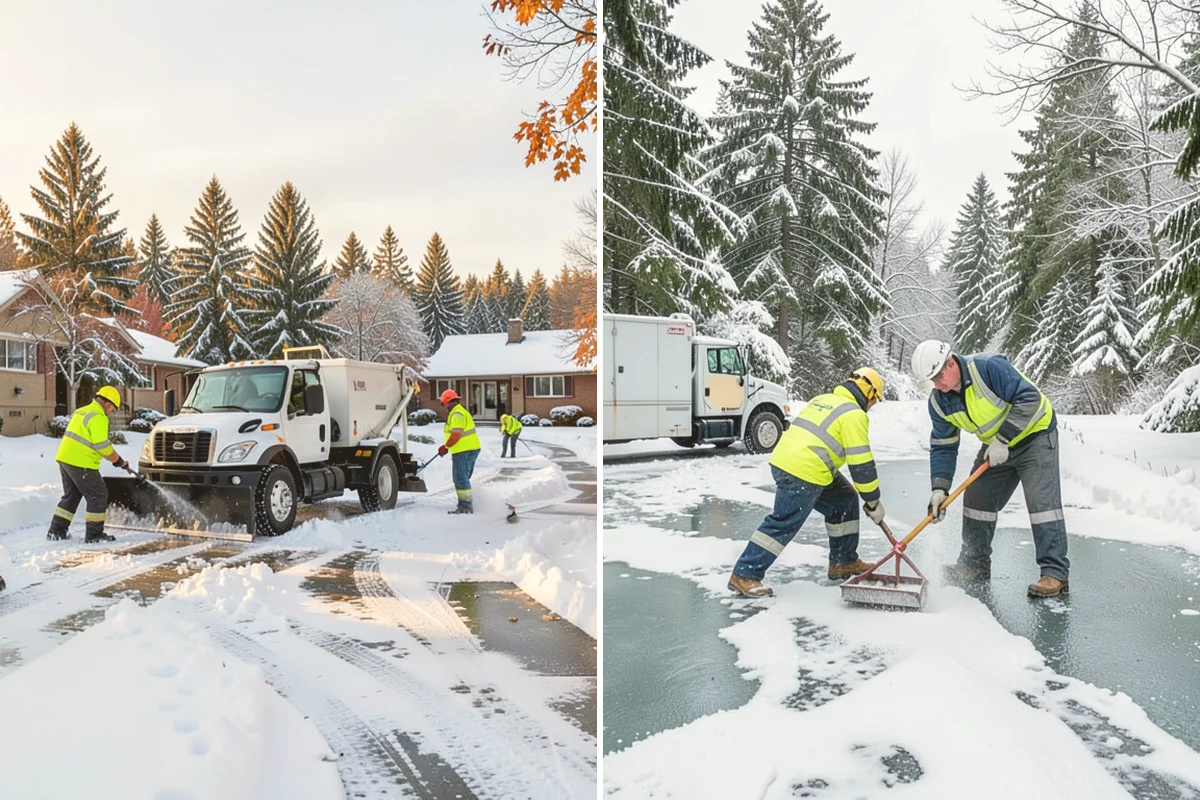 Winter Weather Consulting in Bothell, King County, WA - Conduct an on-site assessment of drainage, traffic, and risk points