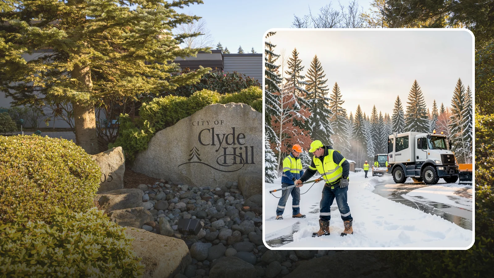 Winter Weather Consulting in Clyde Hill, King County, WA - We help Western Washington property owners plan for winter with site assessments, response strategies, and budgets tailored to...