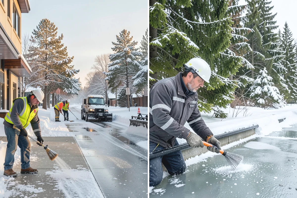Winter Weather Consulting in Darrington, Snohomish County, WA - Conduct an on-site assessment of drainage, traffic, and risk points