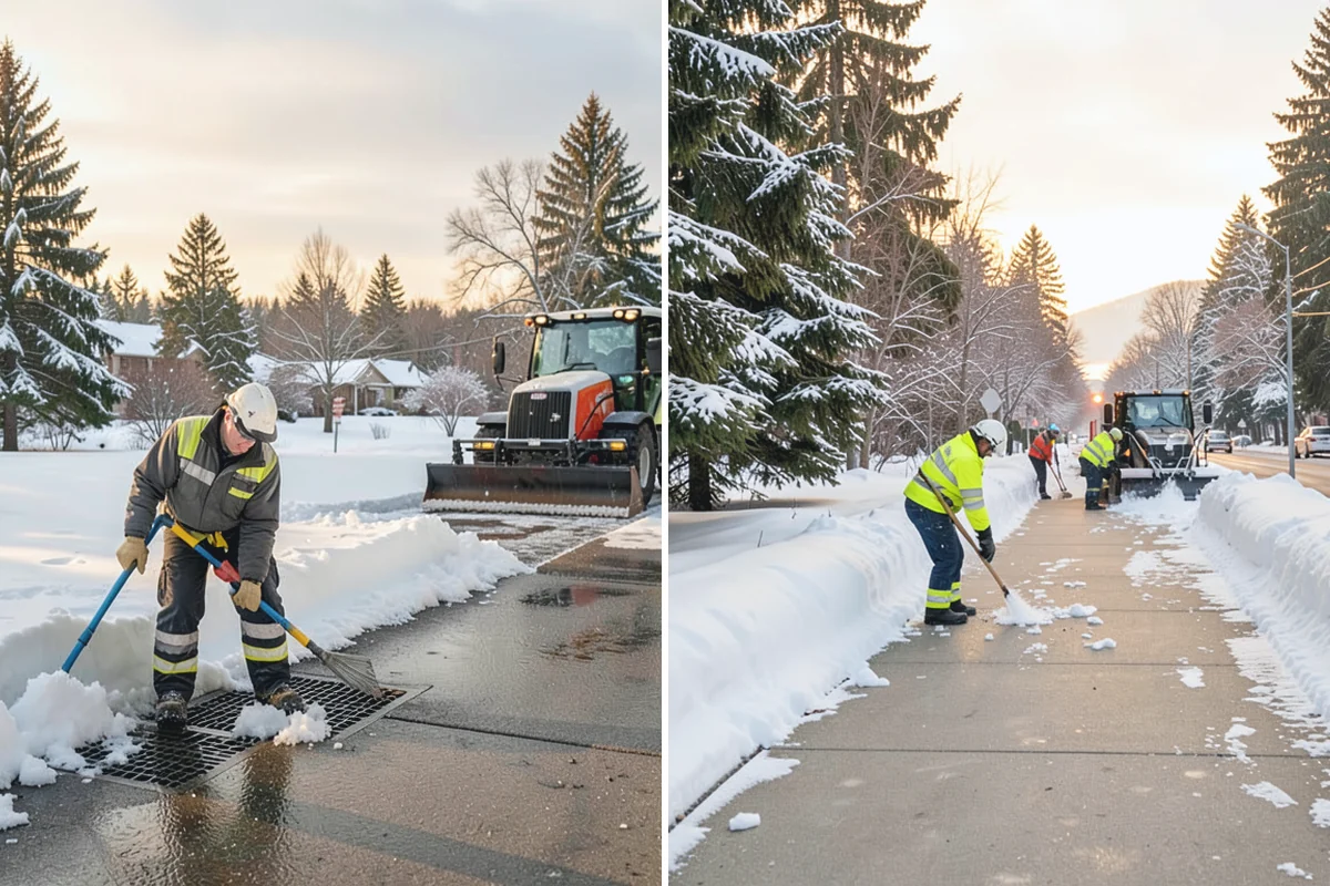 Winter Weather Consulting in Des Moines, King County, WA - Conduct an on-site assessment of drainage, traffic, and risk points