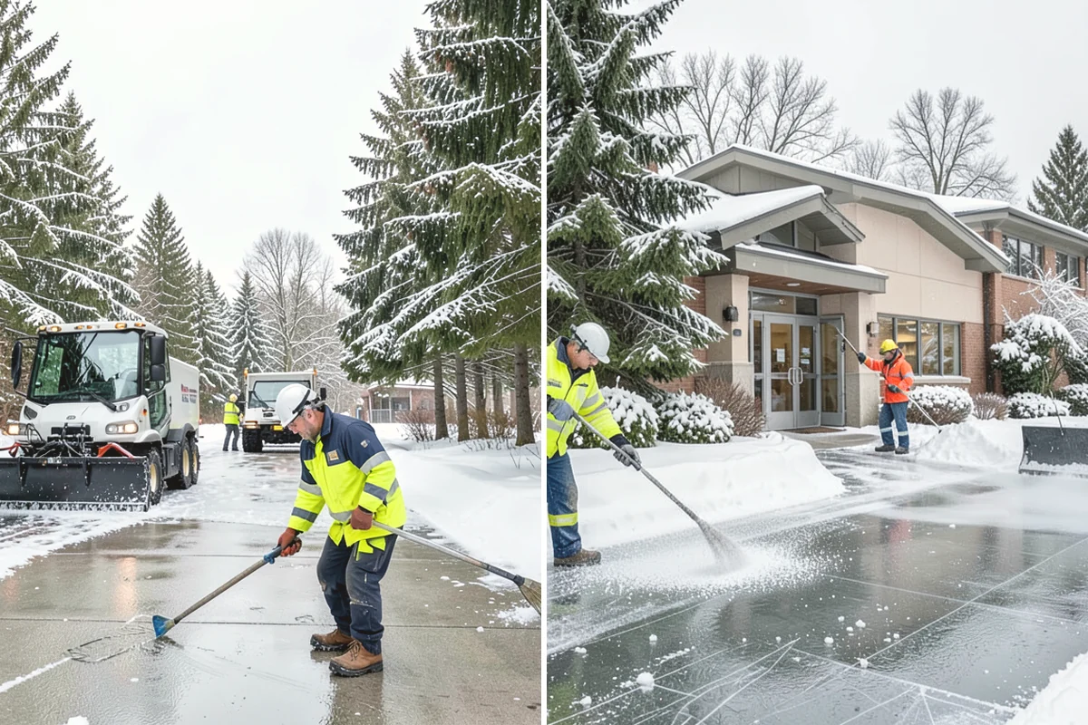 Winter Weather Consulting in Issaquah, King County, WA - Conduct an on-site assessment of drainage, traffic, and risk points
