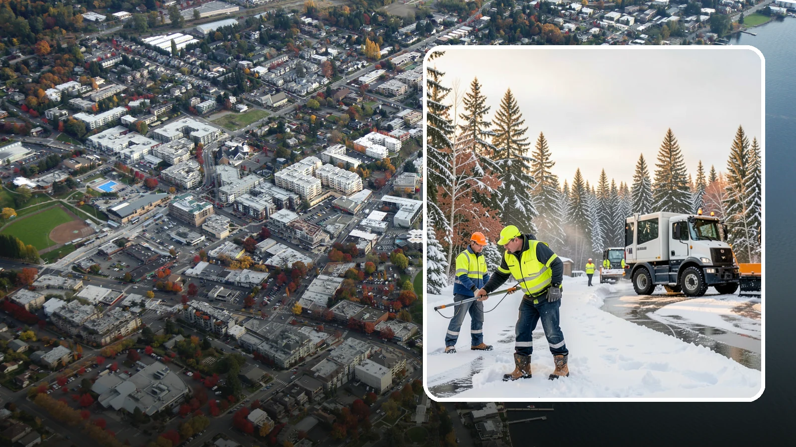 Winter Weather Consulting in Kirkland, King County, WA - We help Western Washington property owners plan for winter with site assessments, response strategies, and budgets tailored to...