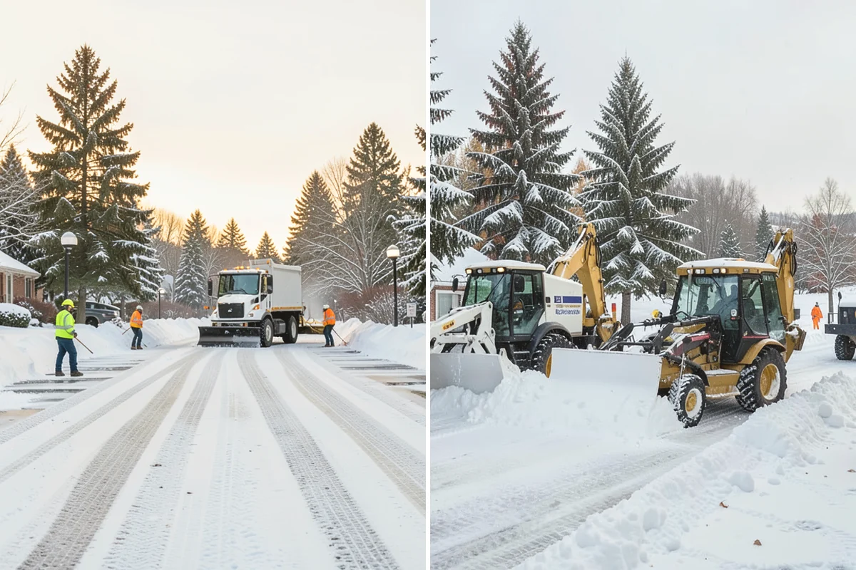 Winter Weather Consulting in La Conner, Skagit County, WA - Conduct an on-site assessment of drainage, traffic, and risk points