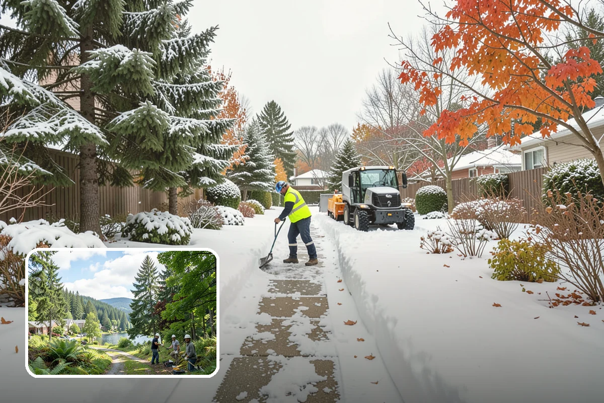 Winter Weather Consulting in Lake Forest Park, King County, WA - Site-specific plan built for the region's unpredictable snow