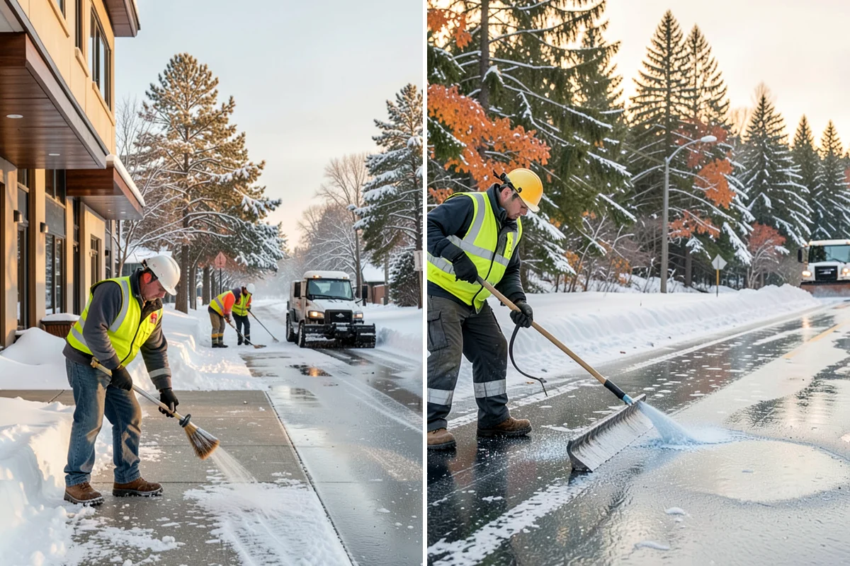 Winter Weather Consulting in Lake Forest Park, King County, WA - Conduct an on-site assessment of drainage, traffic, and risk points