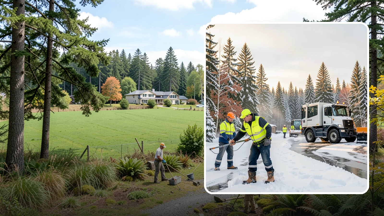 Winter Weather Consulting in Lyman, Skagit County, WA - We help Western Washington property owners plan for winter with site assessments, response strategies, and budgets tailored to...