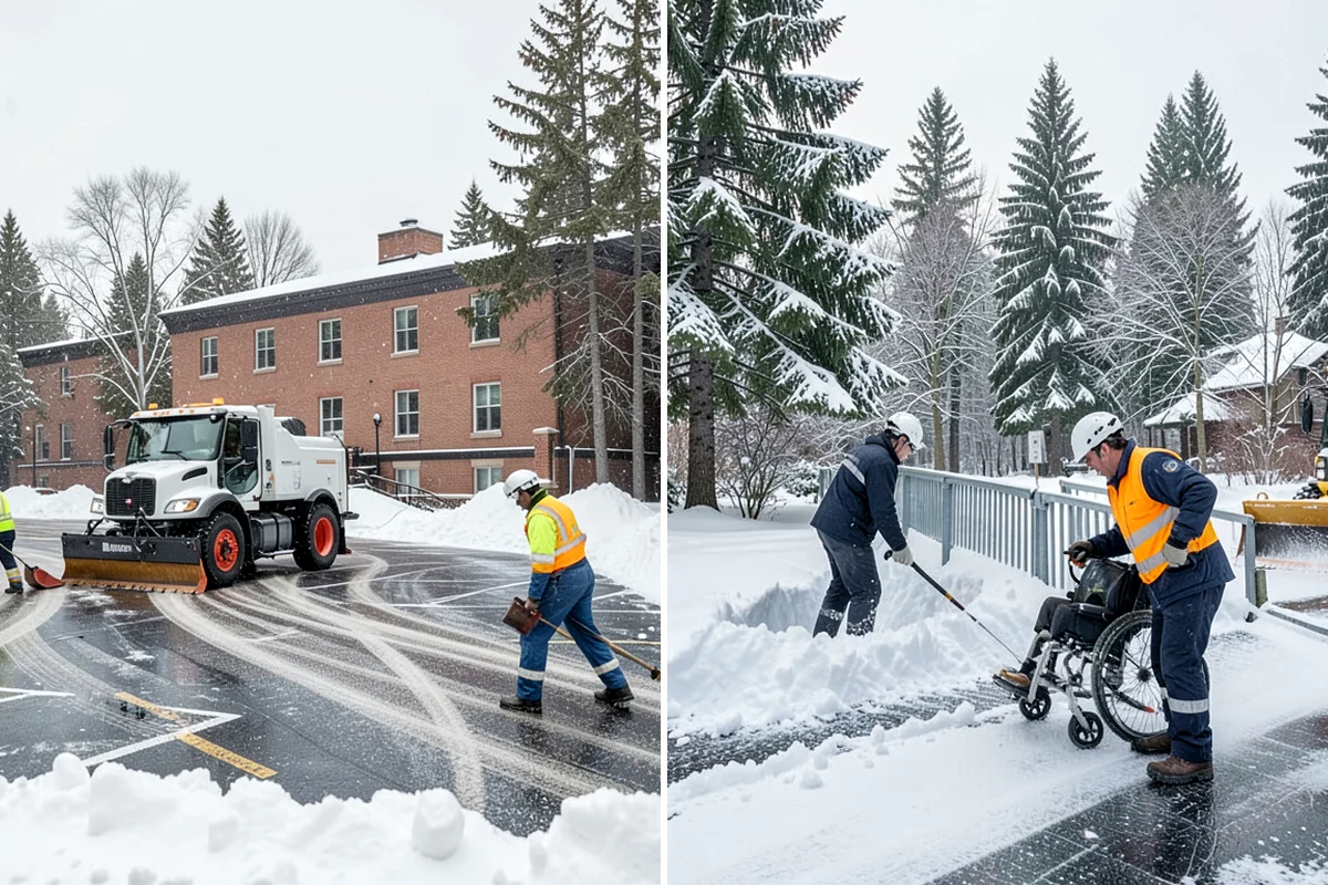 Winter Weather Consulting in Lyman, Skagit County, WA - Conduct an on-site assessment of drainage, traffic, and risk points