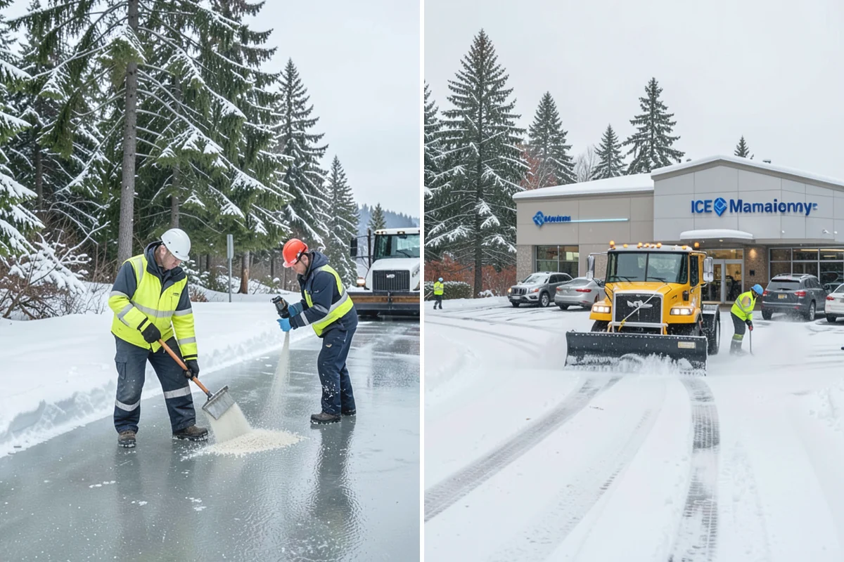 Winter Weather Consulting in Marysville, Snohomish County, WA - Conduct an on-site assessment of drainage, traffic, and risk points