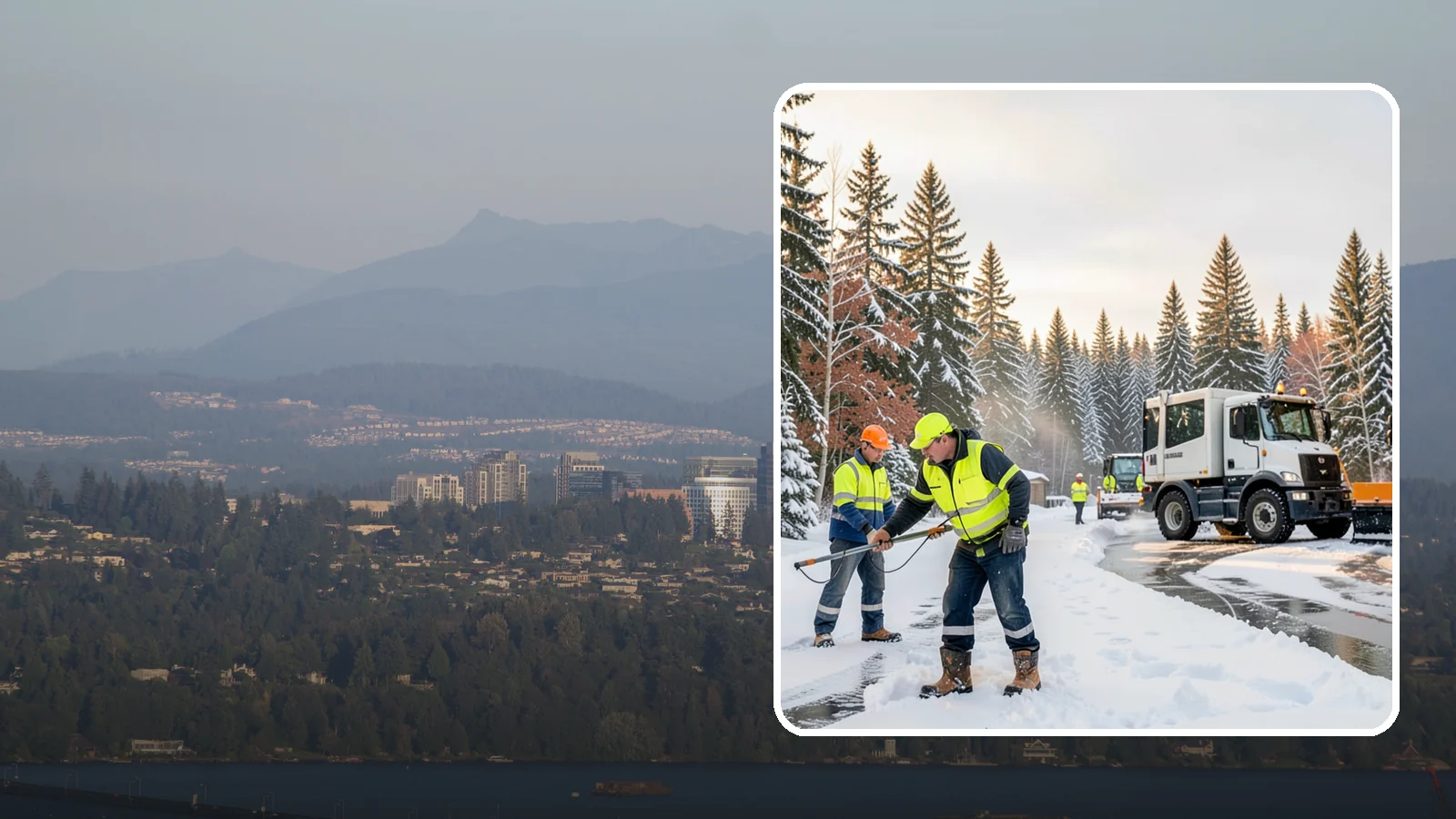 Winter Weather Consulting in Medina, King County, WA - We help Western Washington property owners plan for winter with site assessments, response strategies, and budgets tailored to...