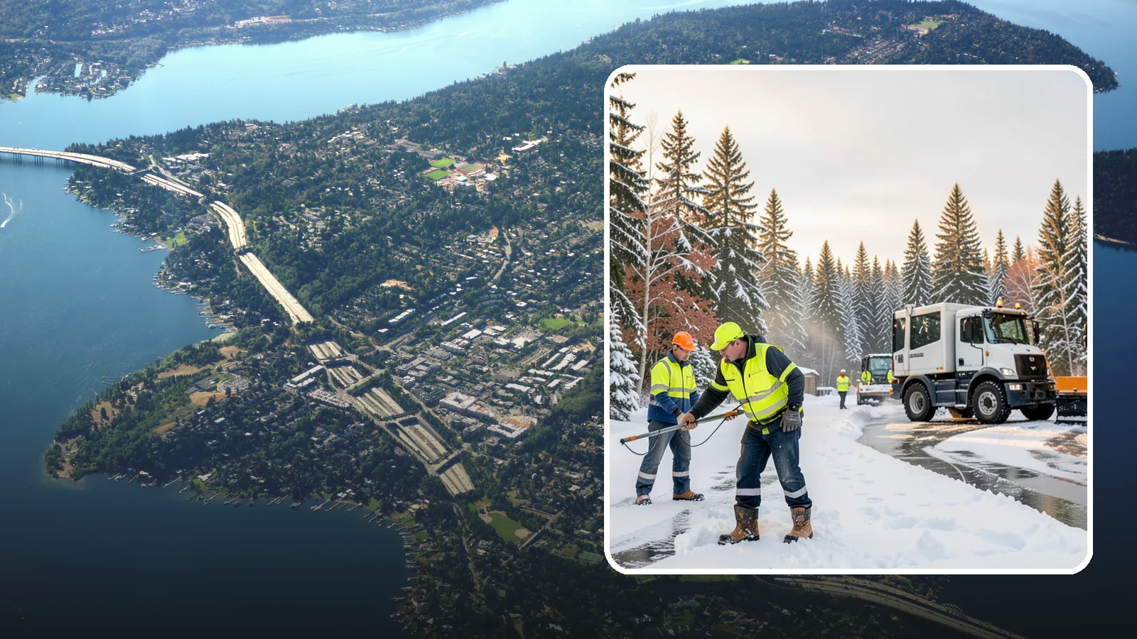 Winter Weather Consulting in Mercer Island, King County, WA - We help Western Washington property owners plan for winter with site assessments, response strategies, and budgets tailored to...