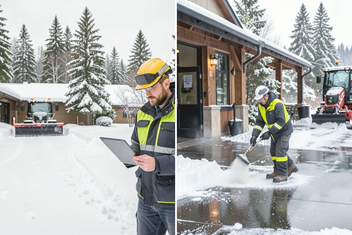 Winter Weather Consulting in Mukilteo, Snohomish County, WA - Conduct an on-site assessment of drainage, traffic, and risk points