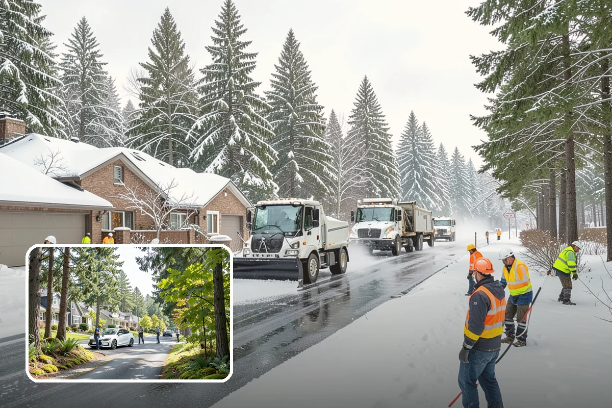Winter Weather Consulting in Normandy Park, King County, WA - Site-specific plan built for the region's unpredictable snow