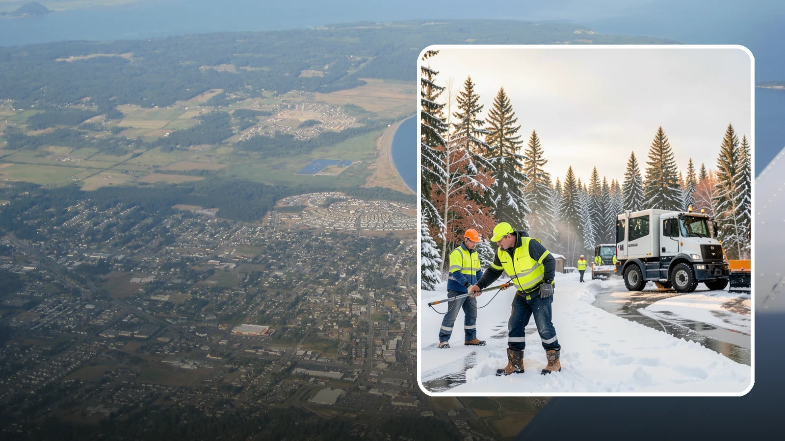 Winter Weather Consulting in Oak Harbor, Island County, WA - We help Western Washington property owners plan for winter with site assessments, response strategies, and budgets tailored to...