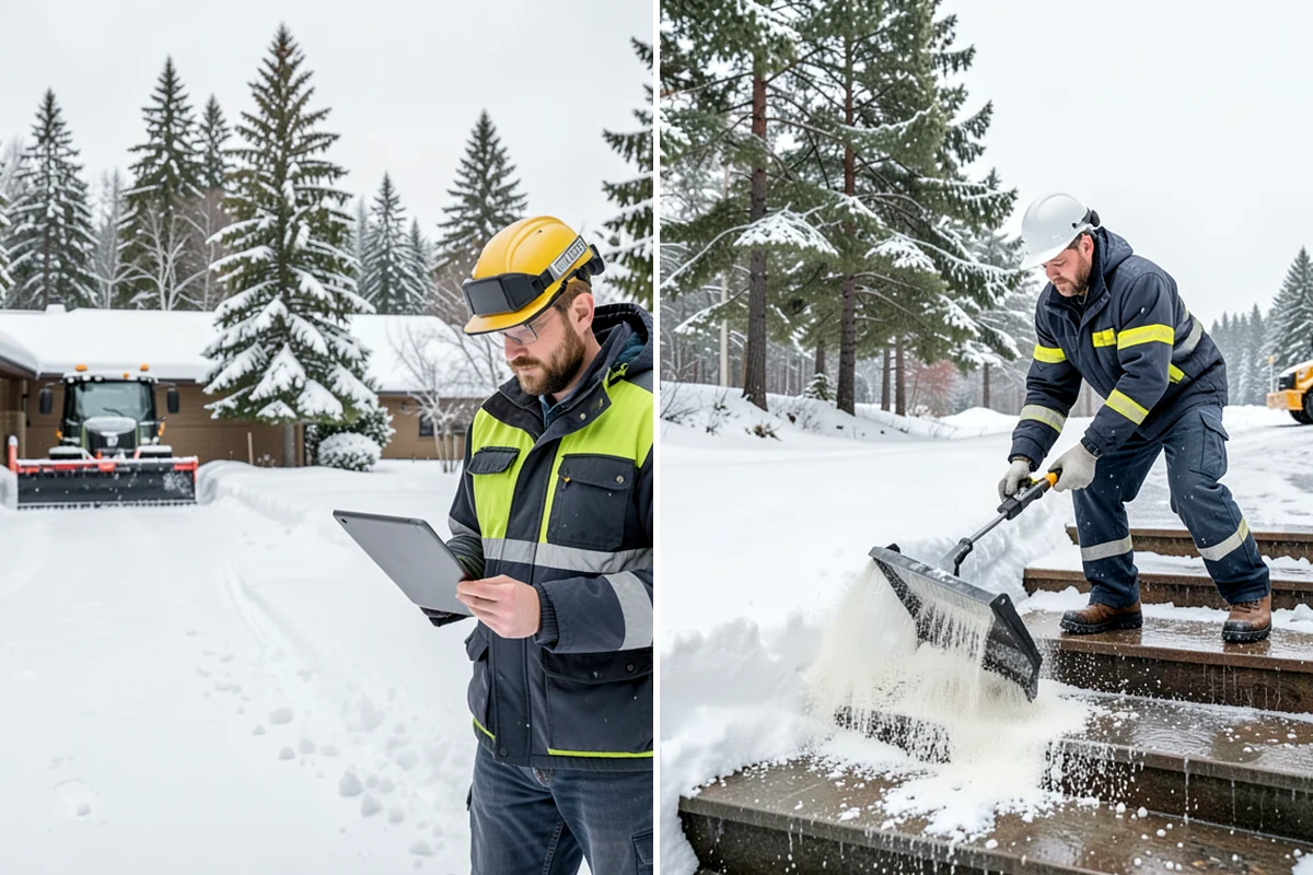 Winter Weather Consulting in Pacific, King County, WA - Conduct an on-site assessment of drainage, traffic, and risk points