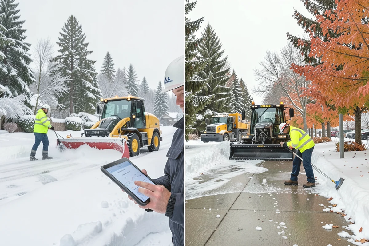 Winter Weather Consulting in Ruston, Pierce County, WA - Conduct an on-site assessment of drainage, traffic, and risk points