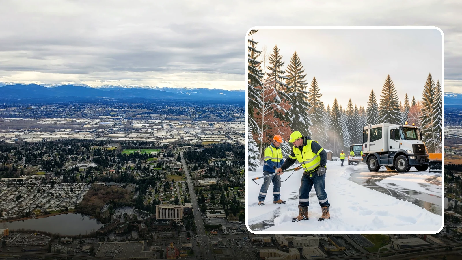 Winter Weather Consulting in SeaTac, King County, WA - We help Western Washington property owners plan for winter with site assessments, response strategies, and budgets tailored to...