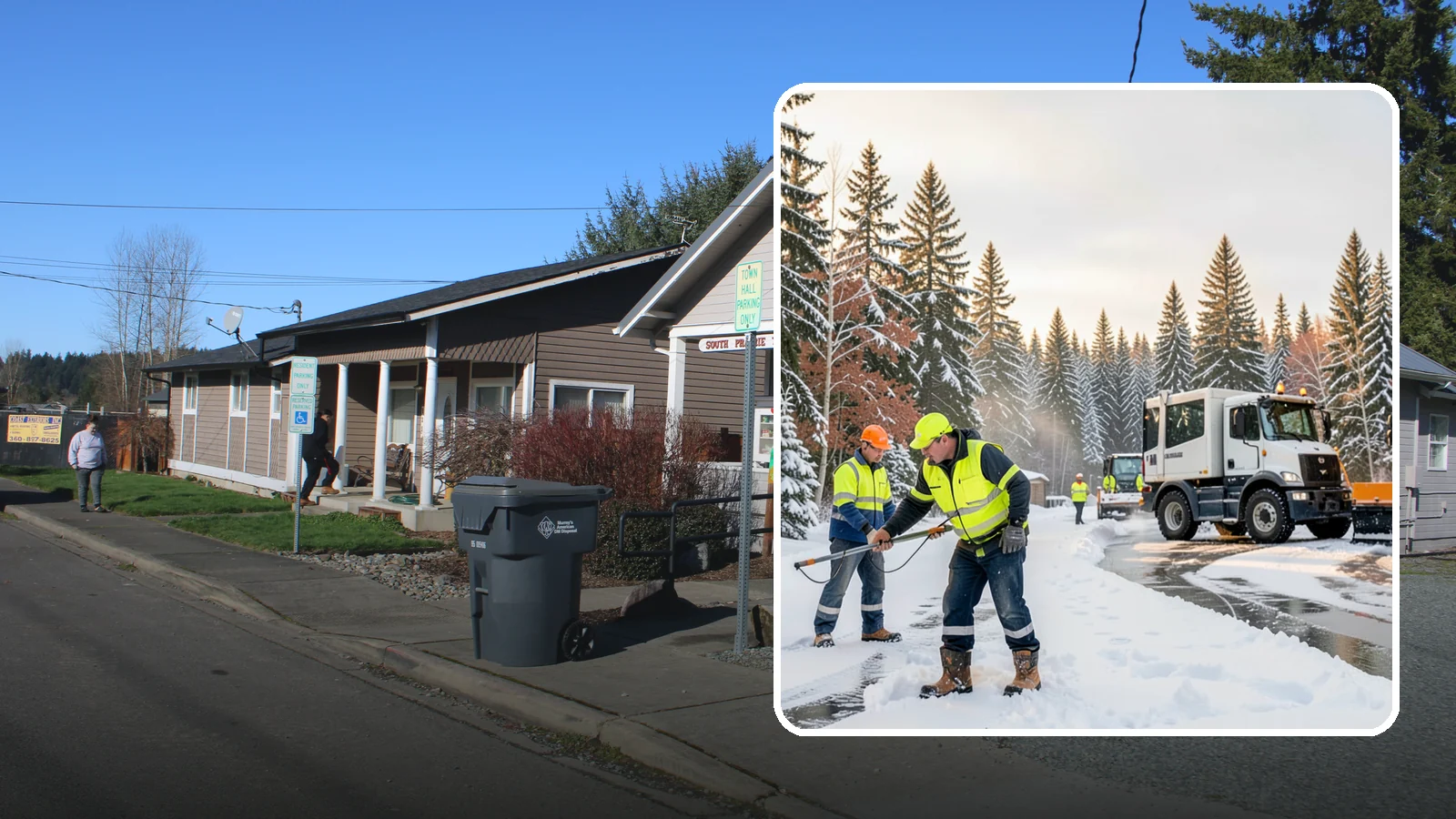 Winter Weather Consulting in South Prairie, Pierce County, WA - We help Western Washington property owners plan for winter with site assessments, response strategies, and budgets tailored to...