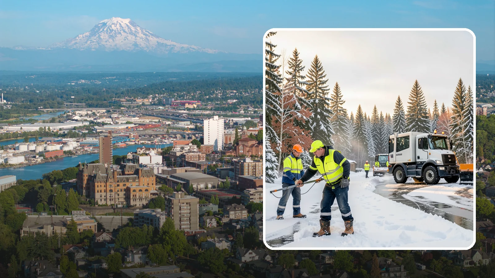 Winter Weather Consulting in Tacoma, Pierce County, WA - We help Western Washington property owners plan for winter with site assessments, response strategies, and budgets tailored to...
