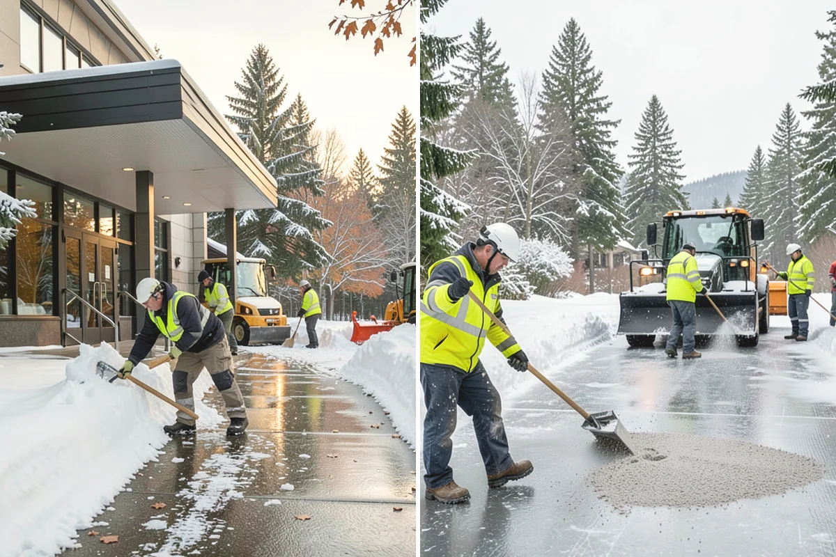 Winter Weather Consulting in Tacoma, Pierce County, WA - Conduct an on-site assessment of drainage, traffic, and risk points