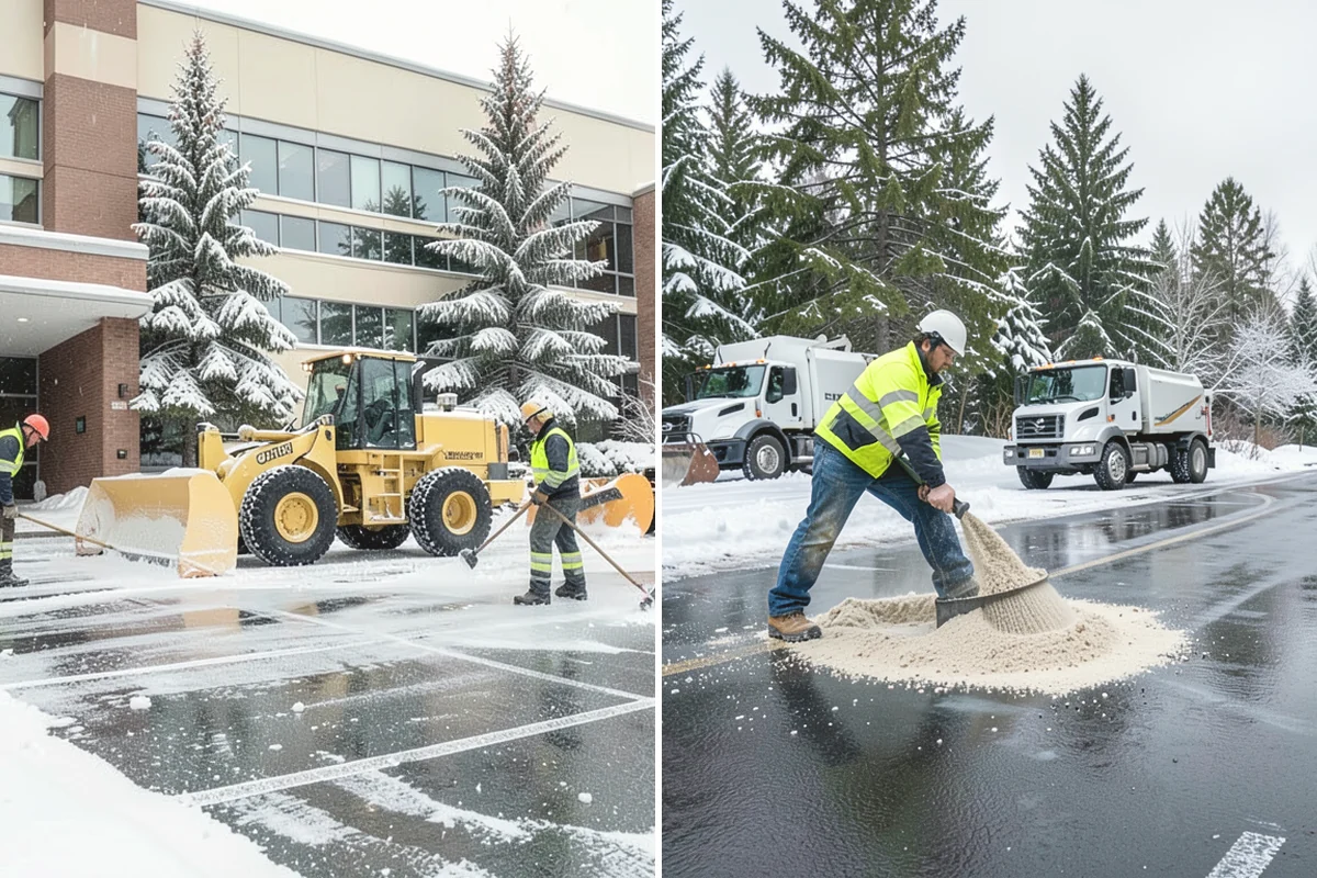 Winter Weather Consulting in Tukwila, King County, WA - Conduct an on-site assessment of drainage, traffic, and risk points