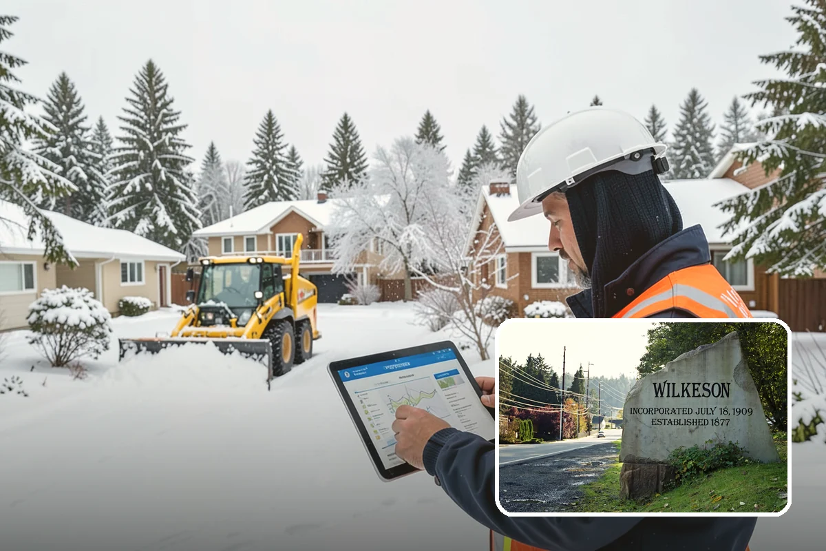 Winter Weather Consulting in Wilkeson, Pierce County, WA - Site-specific plan built for the region's unpredictable snow