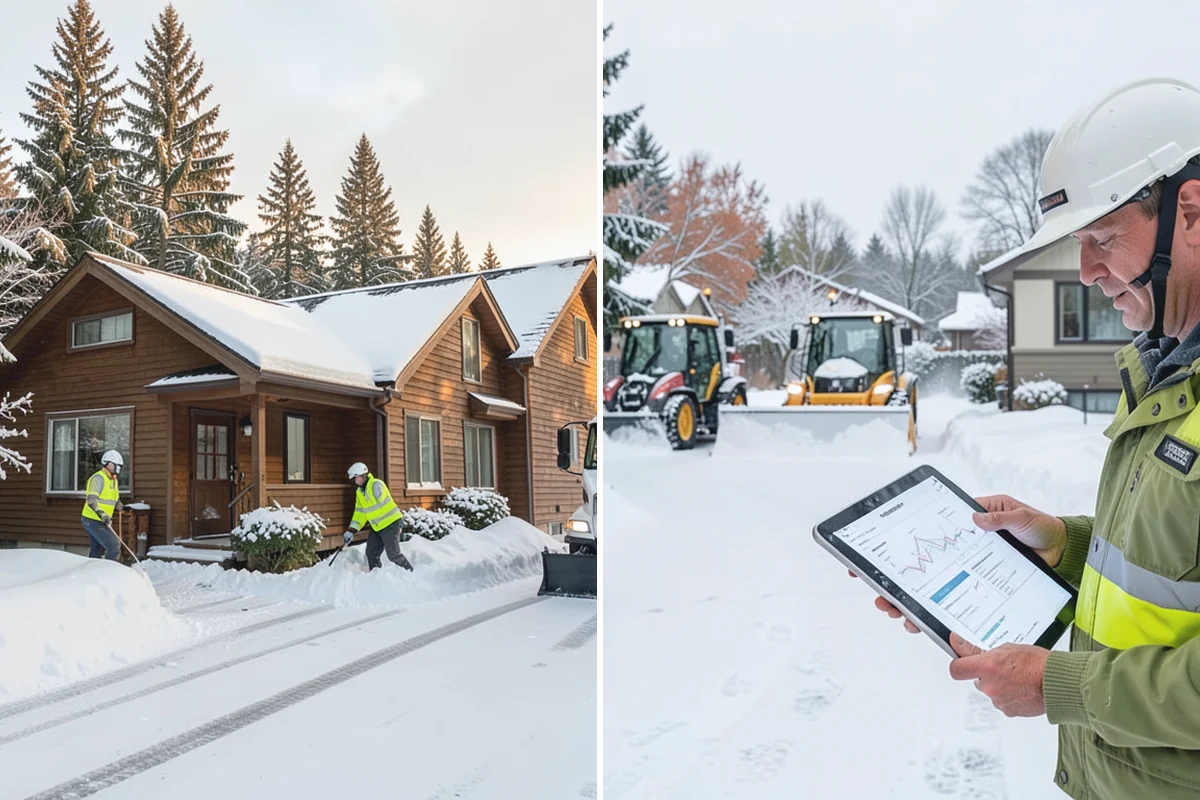 Winter Weather Consulting in Wilkeson, Pierce County, WA - Conduct an on-site assessment of drainage, traffic, and risk points