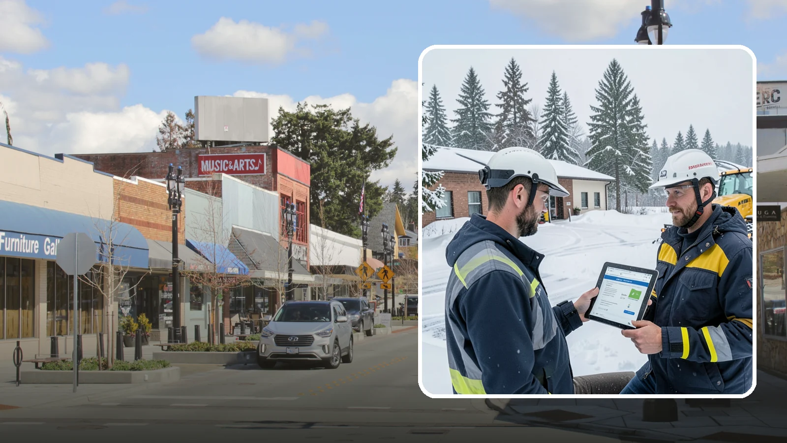 Zero-Tolerance Snow Service in Bothell, King County, WA - Continuous clearing that keeps your surfaces bare and safe throughout a storm, with no accumulation tolerated.