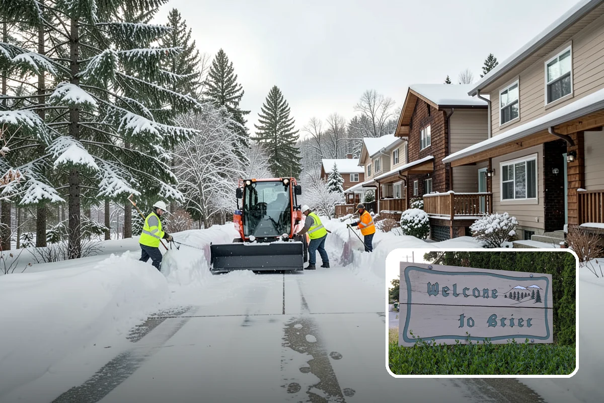 Zero-Tolerance Snow Service in Brier, Snohomish County, WA - Surfaces held bare throughout the entire storm