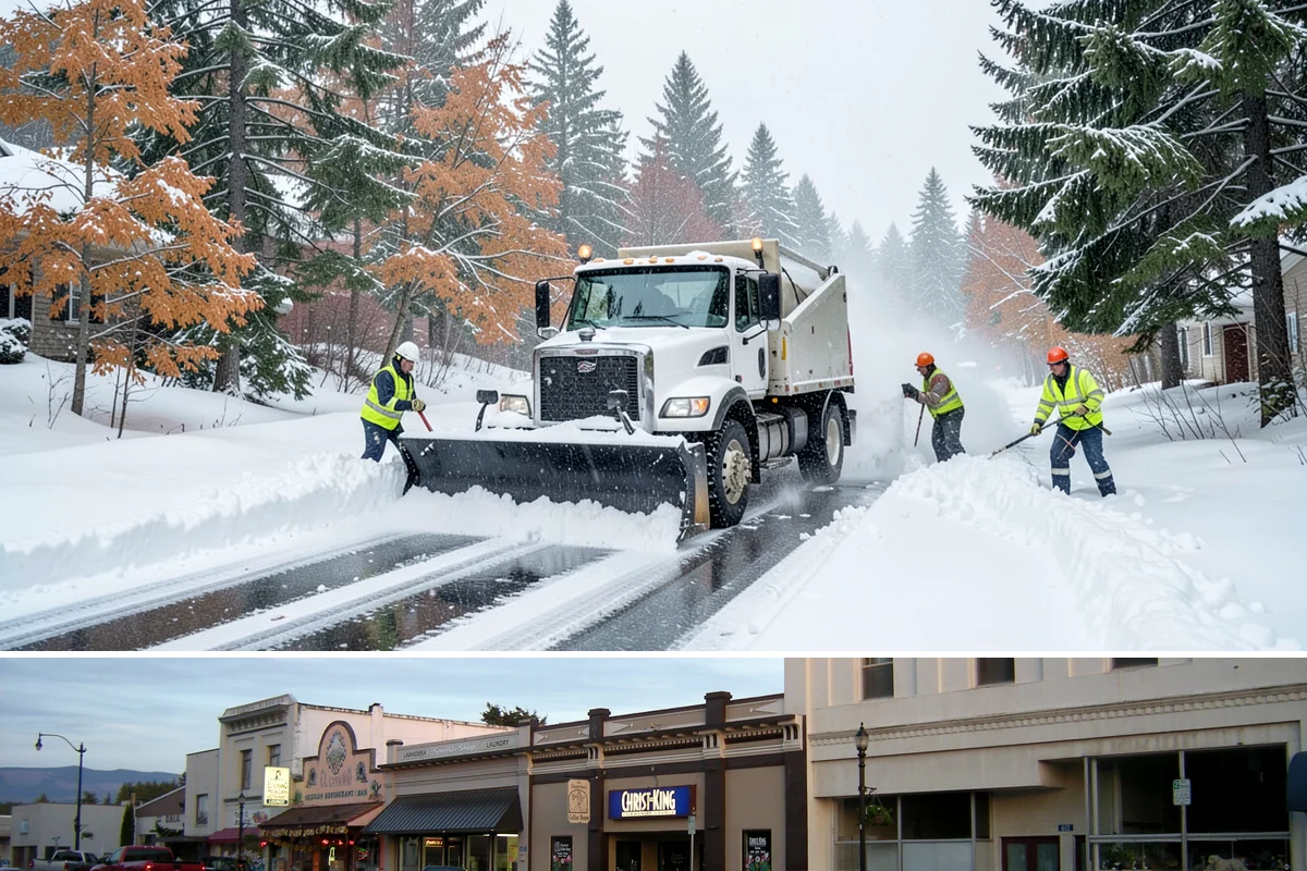 Zero-Tolerance Snow Service in Burlington, Skagit County, WA - Contracts are arranged before winter begins, typically by early November, to guarantee crew availability for every event.