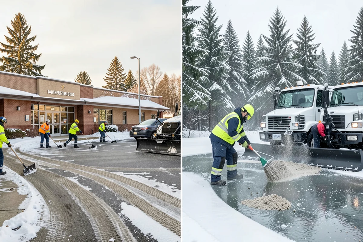Zero-Tolerance Snow Service in DuPont, Pierce County, WA - We map your highest-risk zones and set a bare-pavement standard