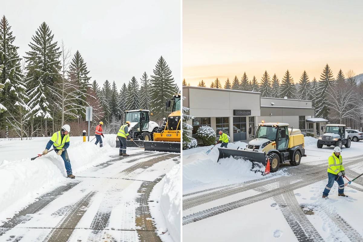 Zero-Tolerance Snow Service in Duvall, King County, WA - We map your highest-risk zones and set a bare-pavement standard