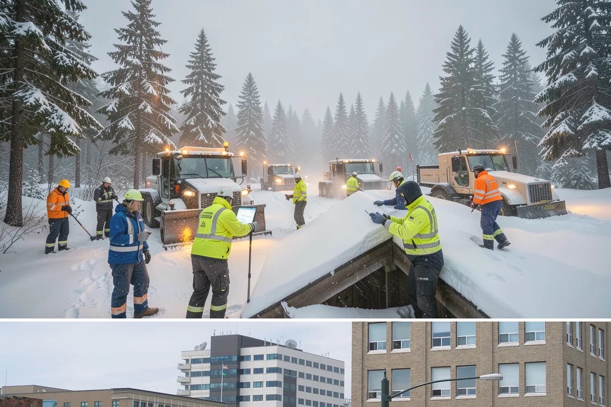 Zero-Tolerance Snow Service in Everett, Snohomish County, WA - Contracts are arranged before winter begins, typically by early November, to guarantee crew availability for every event.