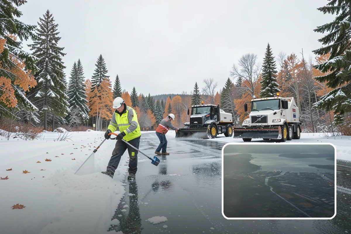 Zero-Tolerance Snow Service in Fife, Pierce County, WA - Surfaces held bare throughout the entire storm