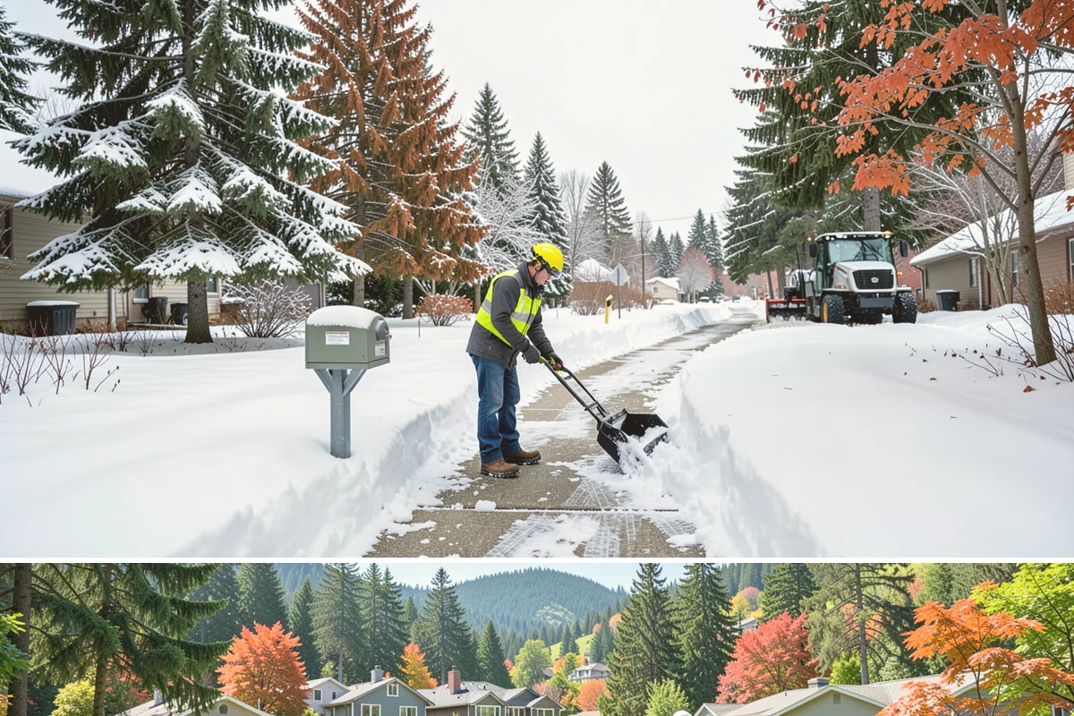 Zero-Tolerance Snow Service in Fircrest, Pierce County, WA - Contracts are arranged before winter begins, typically by early November, to guarantee crew availability for every event.