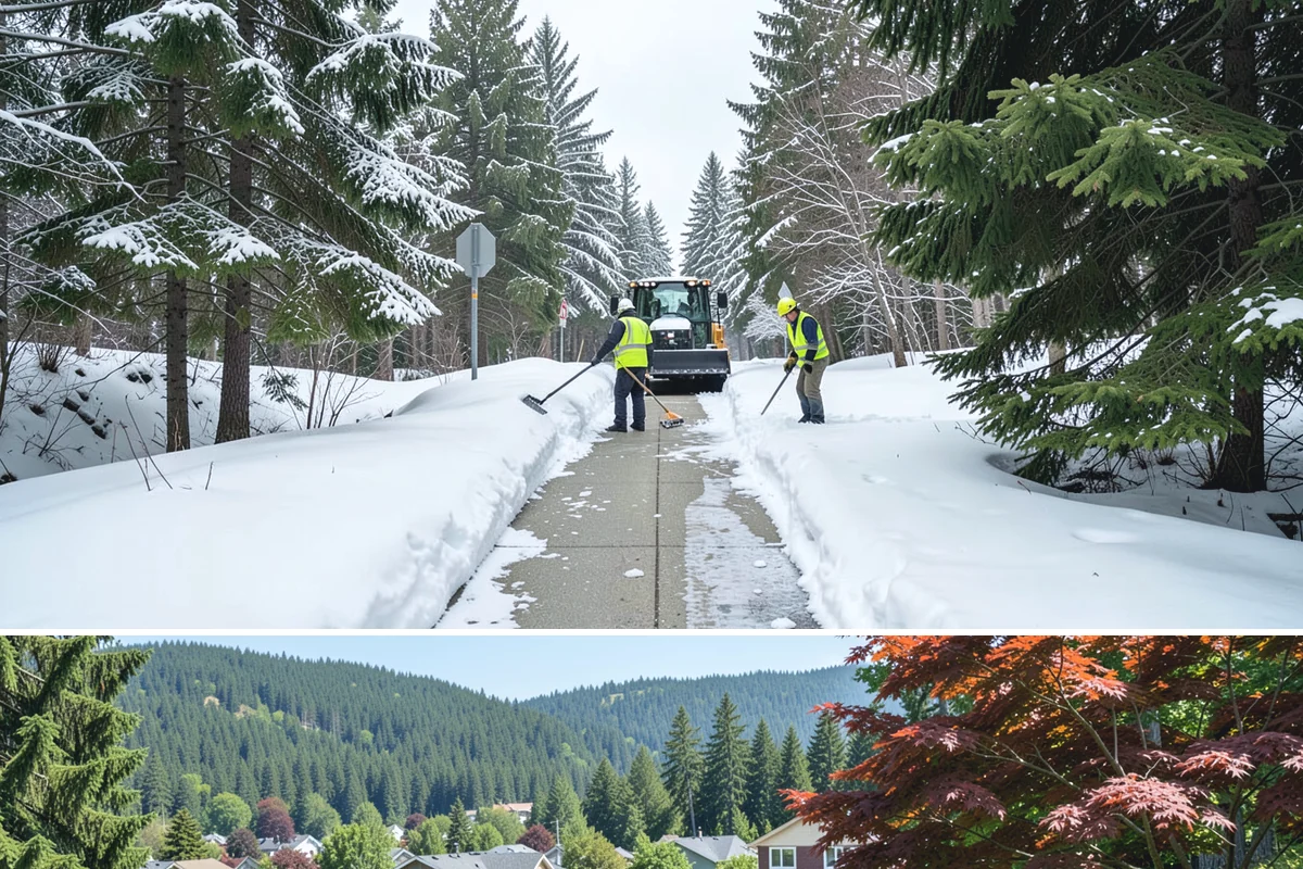 Zero-Tolerance Snow Service in Index, Snohomish County, WA - Contracts are arranged before winter begins, typically by early November, to guarantee crew availability for every event.