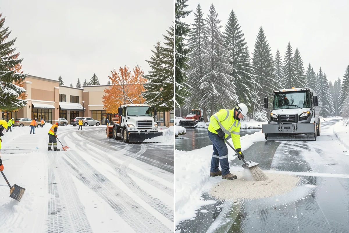 Zero-Tolerance Snow Service in Kent, King County, WA - We map your highest-risk zones and set a bare-pavement standard