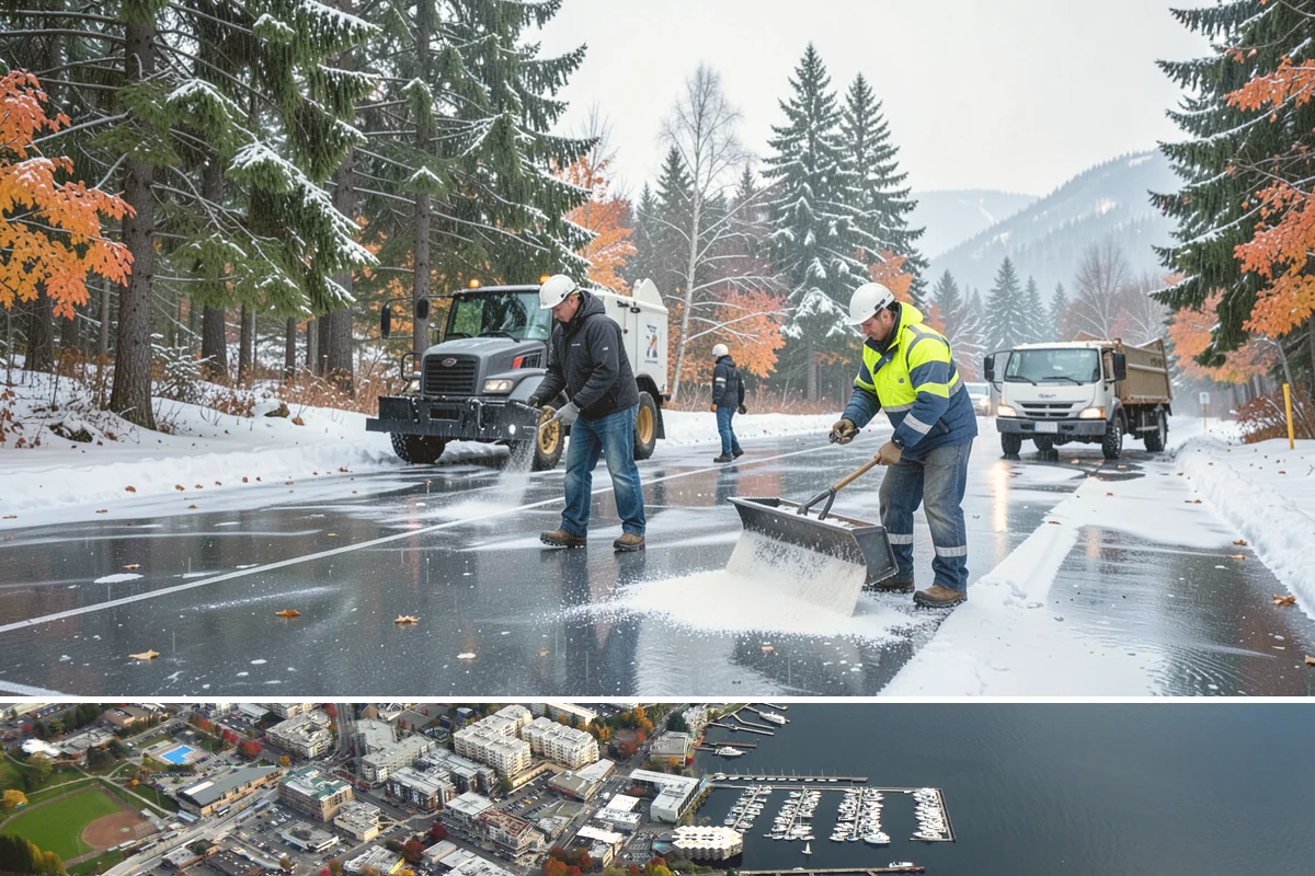 Zero-Tolerance Snow Service in Kirkland, King County, WA - Contracts are arranged before winter begins, typically by early November, to guarantee crew availability for every event.