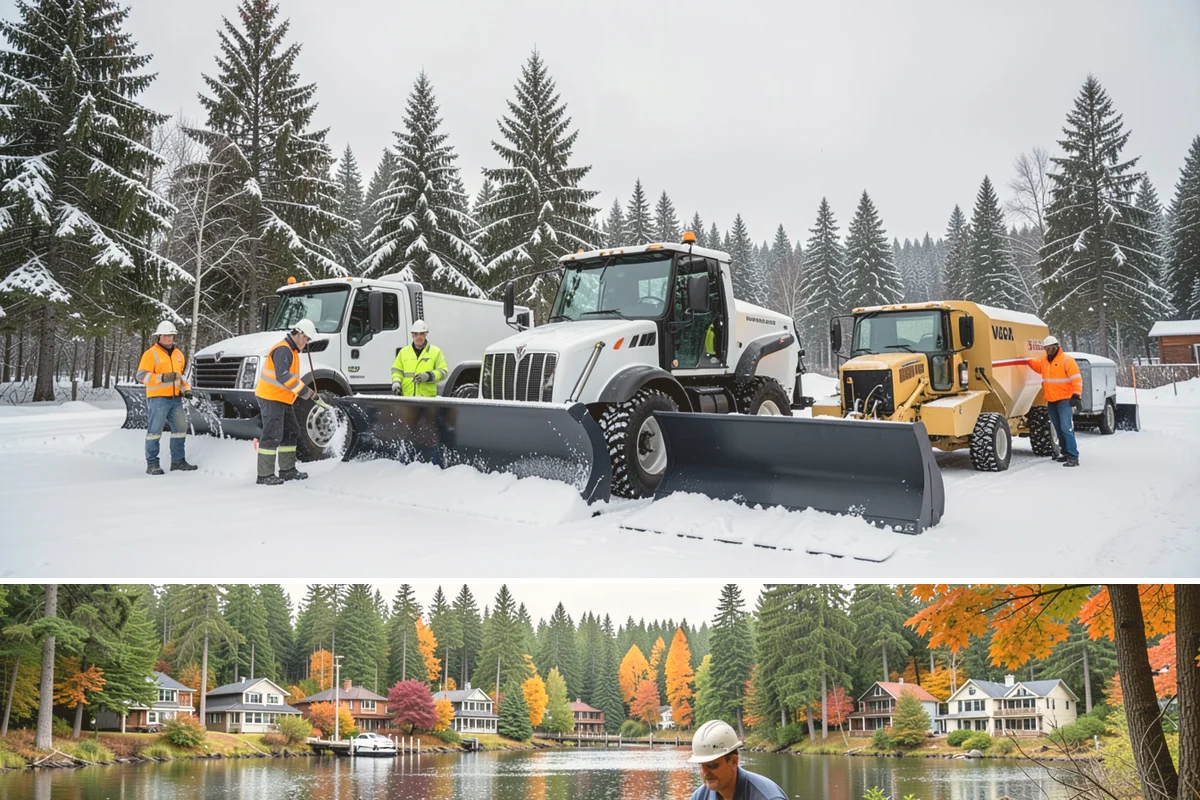 Zero-Tolerance Snow Service in La Conner, Skagit County, WA - Contracts are arranged before winter begins, typically by early November, to guarantee crew availability for every event.
