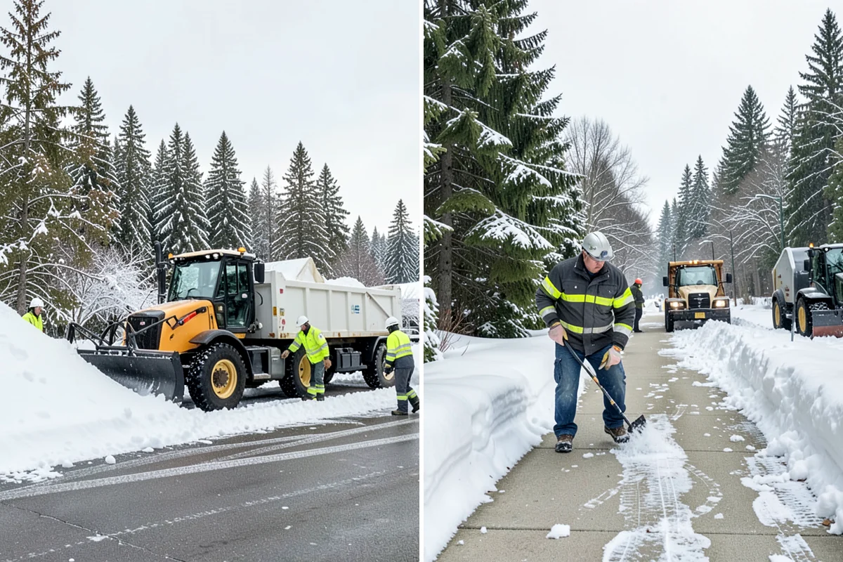 Zero-Tolerance Snow Service in Lake Forest Park, King County, WA - We map your highest-risk zones and set a bare-pavement standard