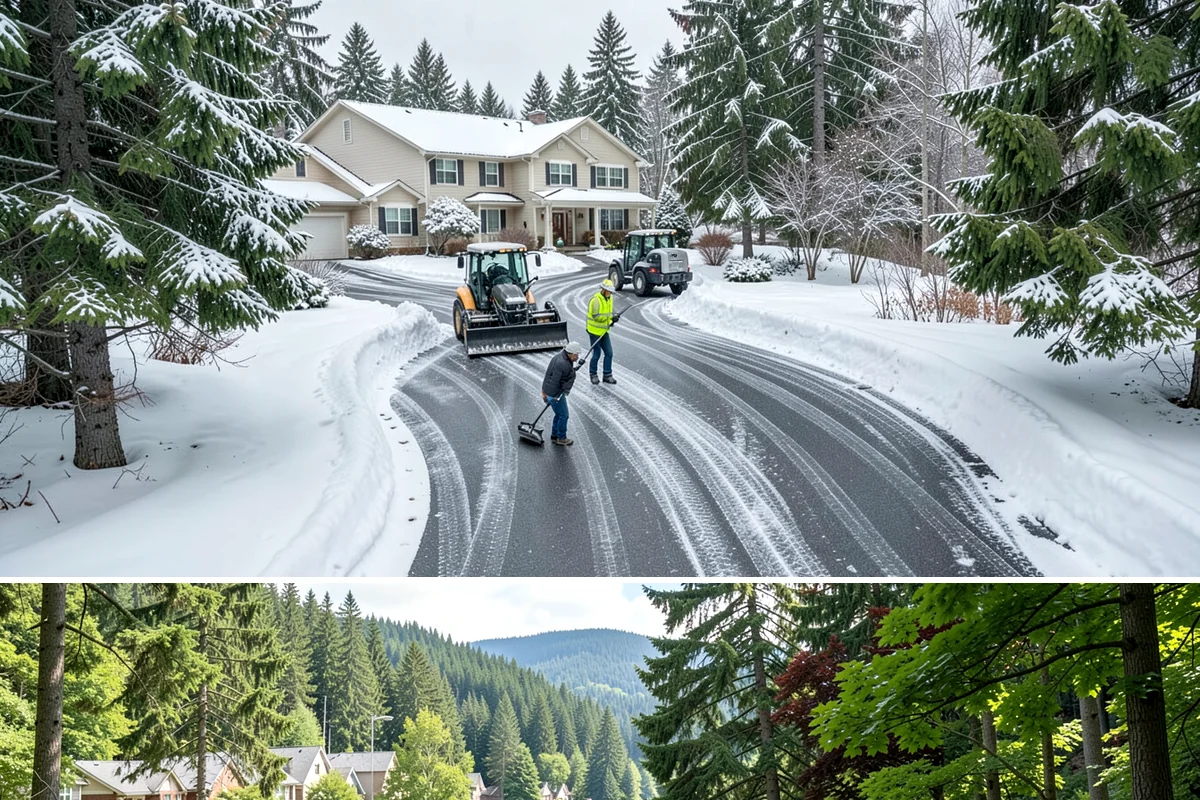 Zero-Tolerance Snow Service in Lake Forest Park, King County, WA - Contracts are arranged before winter begins, typically by early November, to guarantee crew availability for every event.