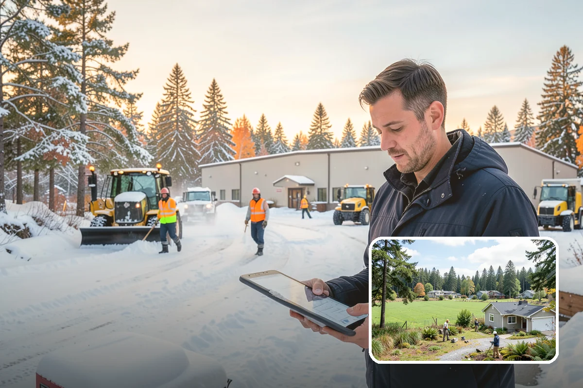 Zero-Tolerance Snow Service in Lyman, Skagit County, WA - Surfaces held bare throughout the entire storm
