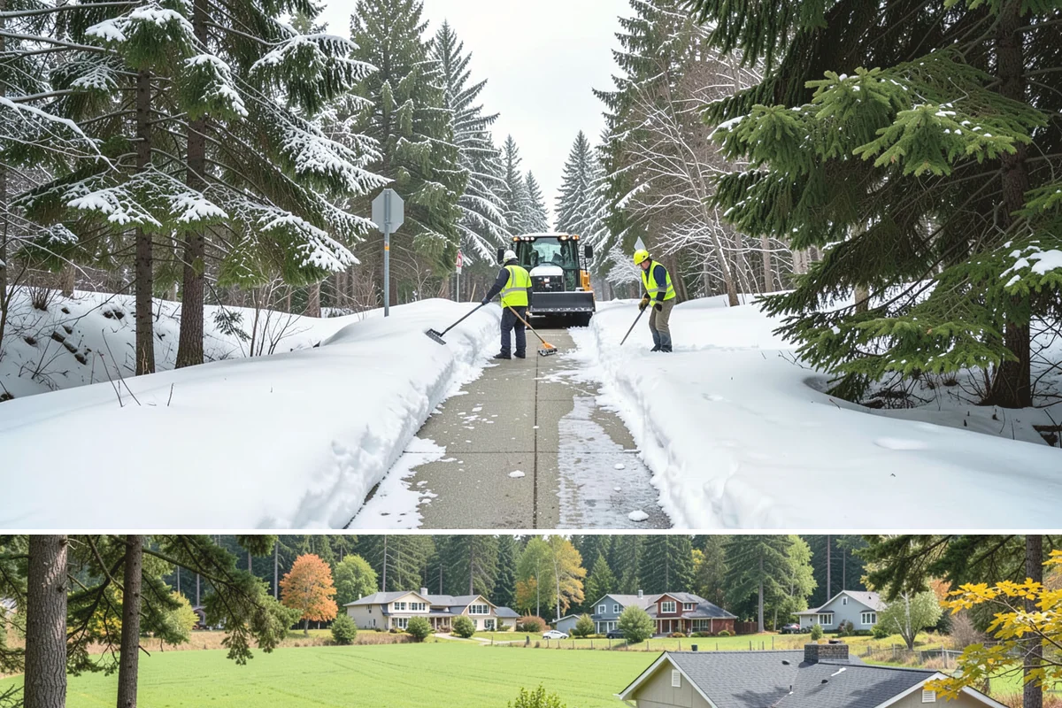 Zero-Tolerance Snow Service in Lyman, Skagit County, WA - Contracts are arranged before winter begins, typically by early November, to guarantee crew availability for every event.