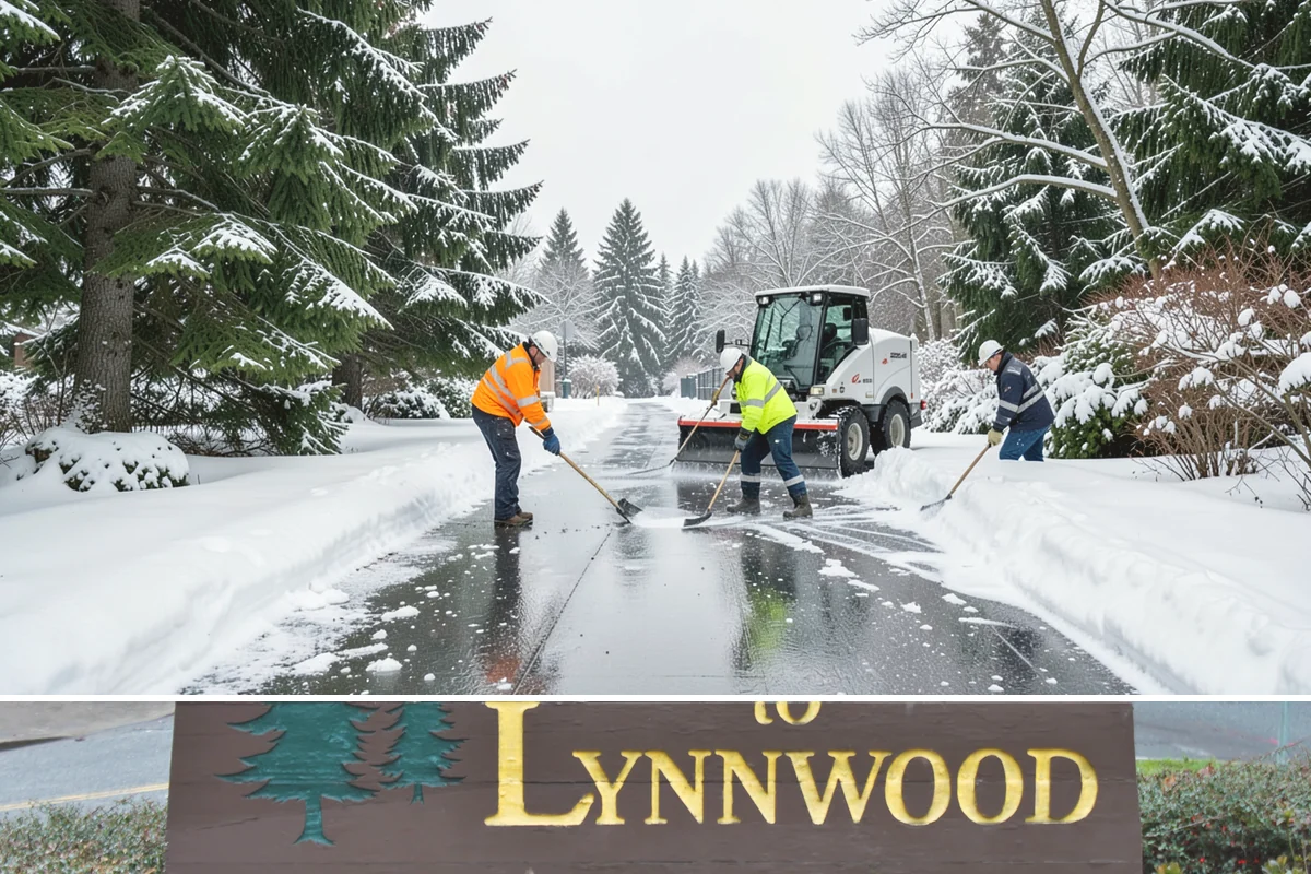 Zero-Tolerance Snow Service in Lynnwood, Snohomish County, WA - Contracts are arranged before winter begins, typically by early November, to guarantee crew availability for every event.
